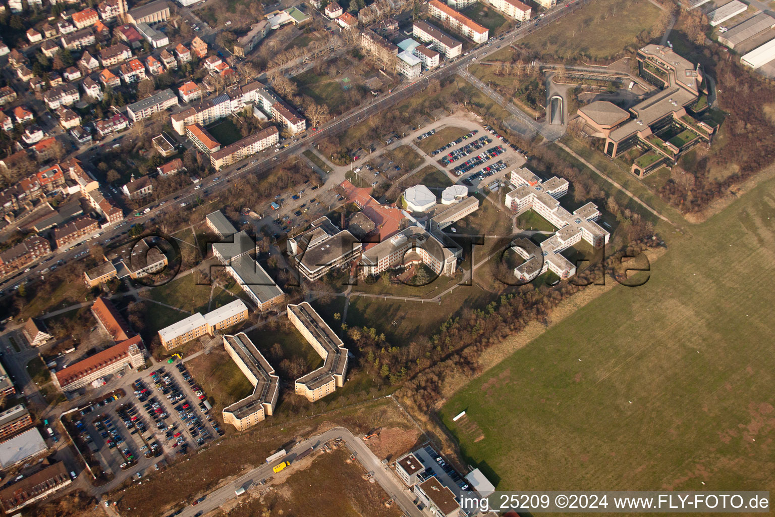 Bundeswehr Training Center in the district Neuostheim in Mannheim in the state Baden-Wuerttemberg, Germany