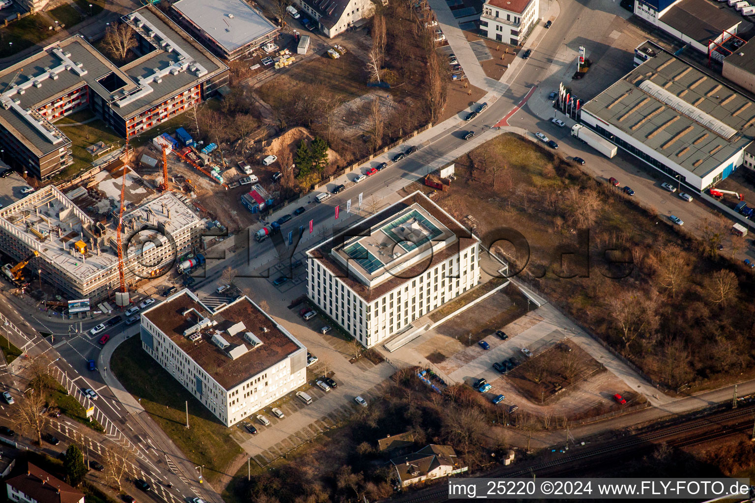 Student Residence - Building Eastsite in the district Neuostheim in Mannheim in the state Baden-Wurttemberg, Germany