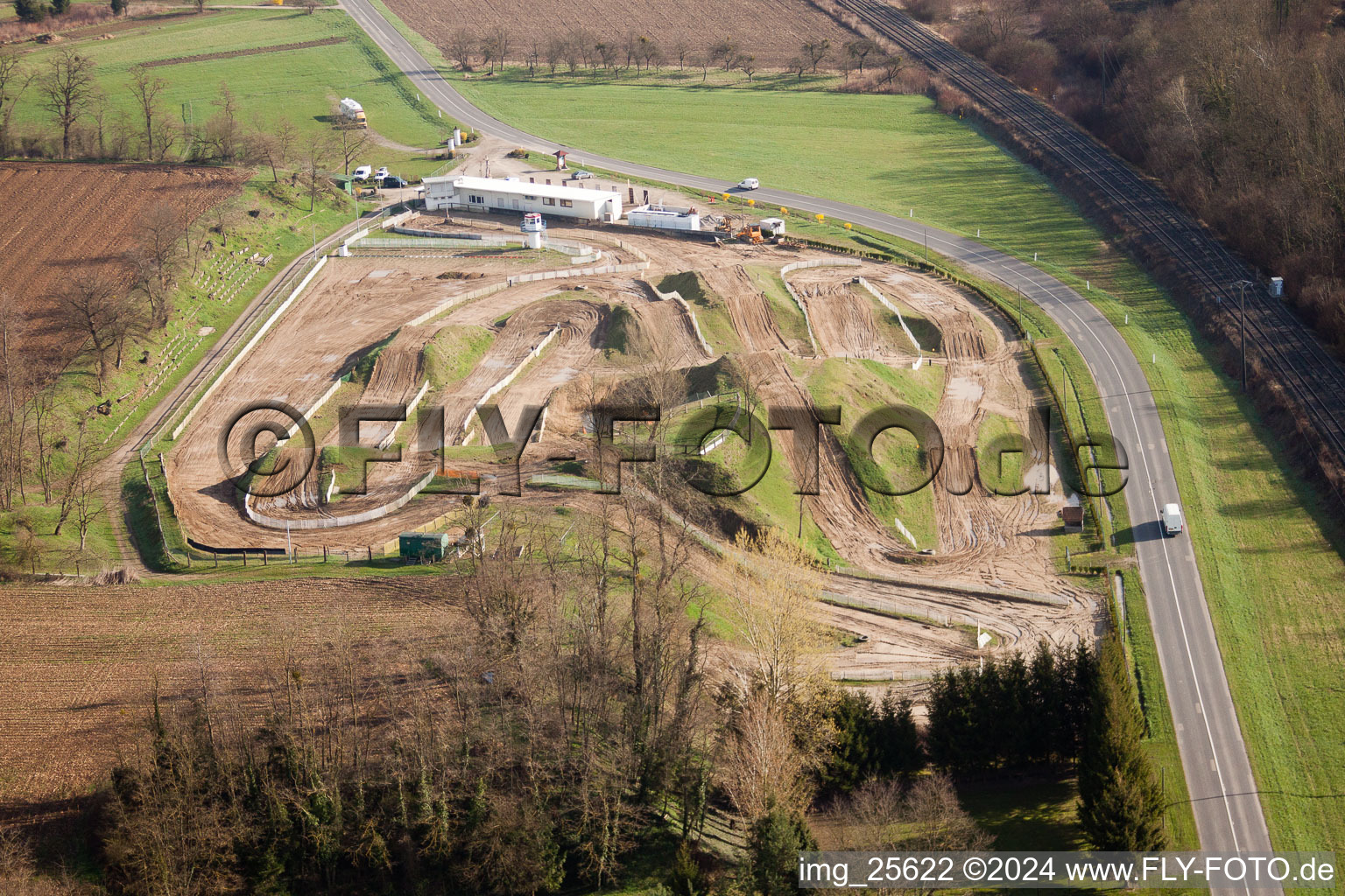 Oblique view of Mothern in the state Bas-Rhin, France