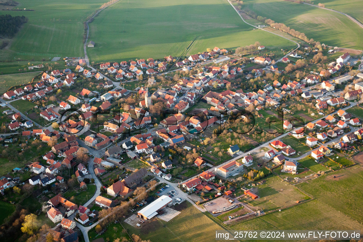 District Holzhausen in Amt Wachsenburg in the state Thuringia, Germany