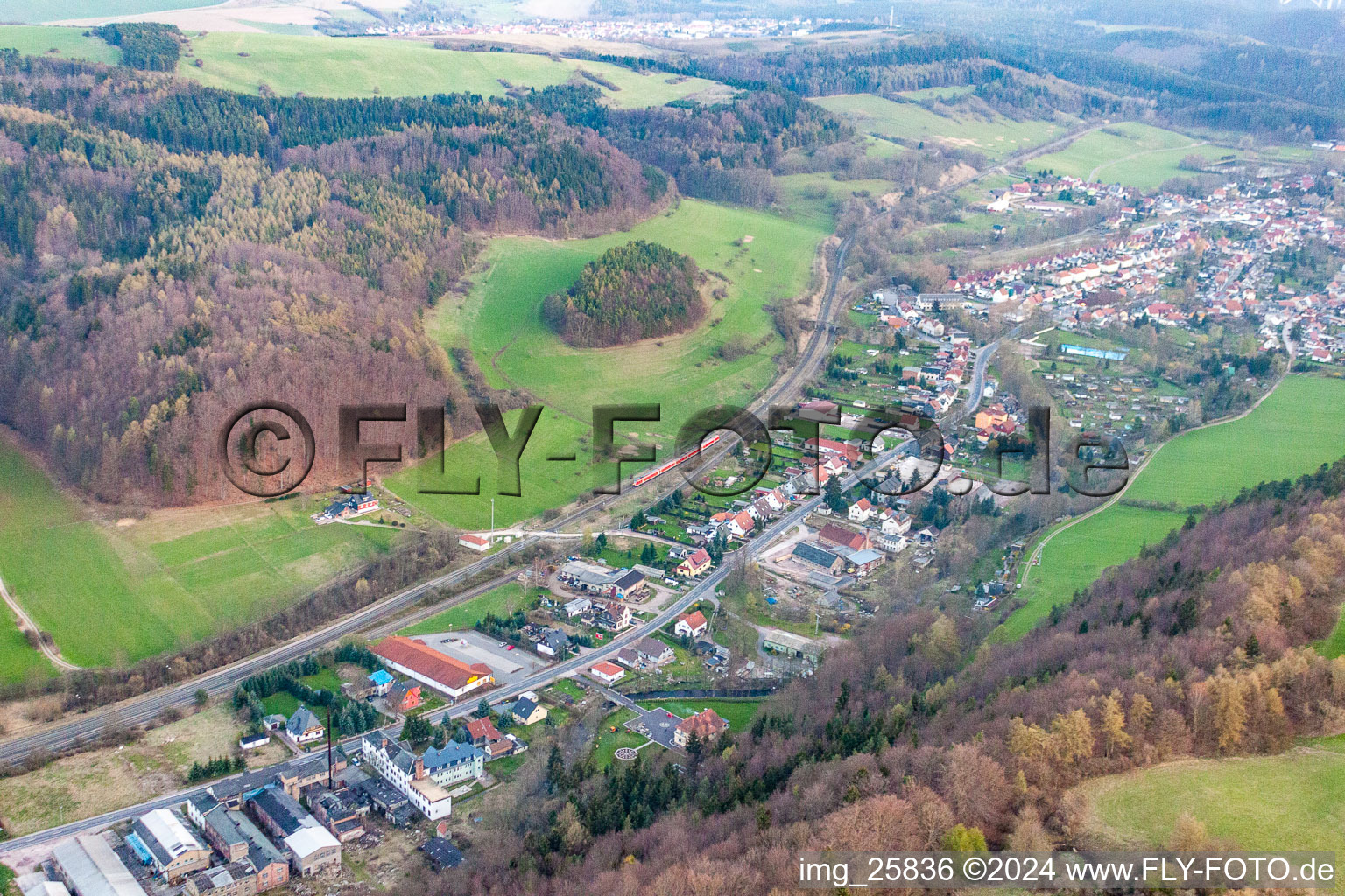 Liebenstein in the district Gräfenroda in Geratal in the state Thuringia, Germany