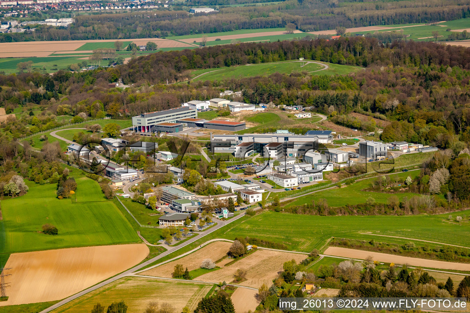 Fraunhofer Institute for Chemical Technology (ICT) in the district Berghausen in Pfinztal in the state Baden-Wuerttemberg, Germany