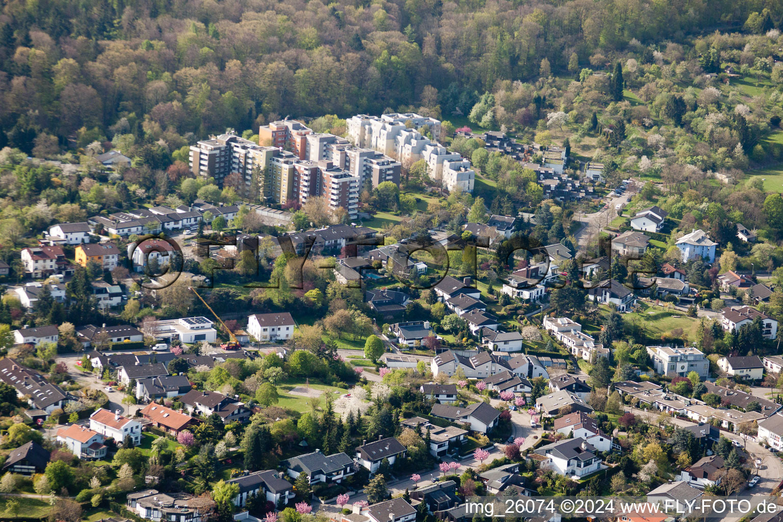 District Geigersberg in the city in the district Durlach in Karlsruhe in the state Baden-Wurttemberg