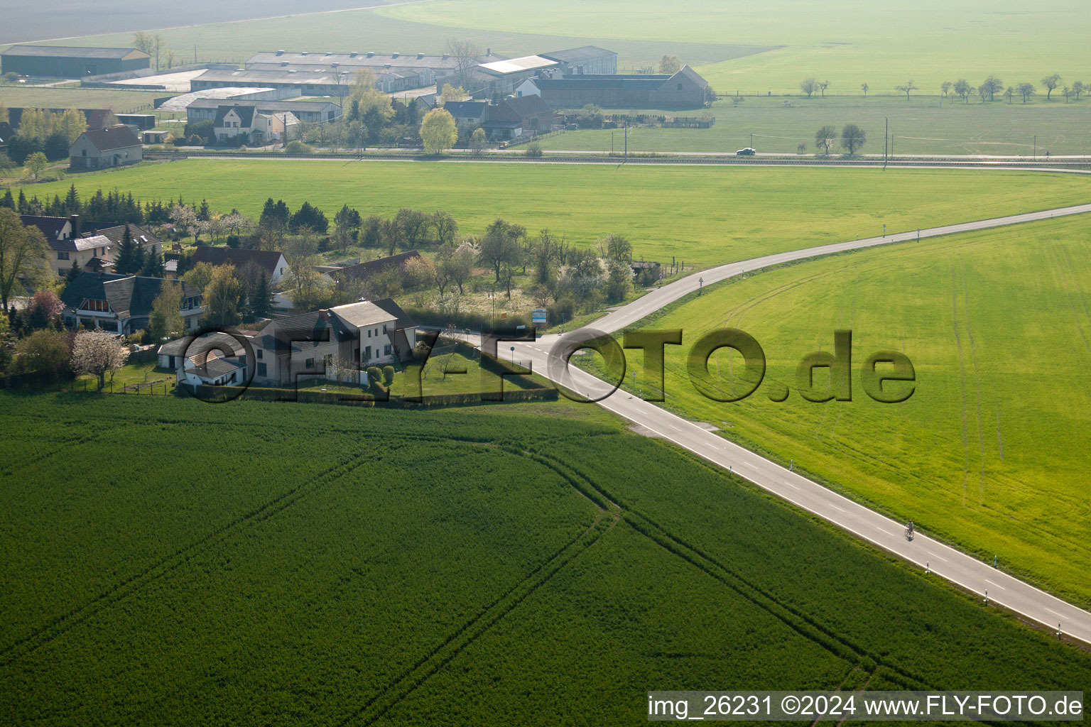 Reinsdorf in the district Zellendorf in Niedergörsdorf in the state Brandenburg, Germany