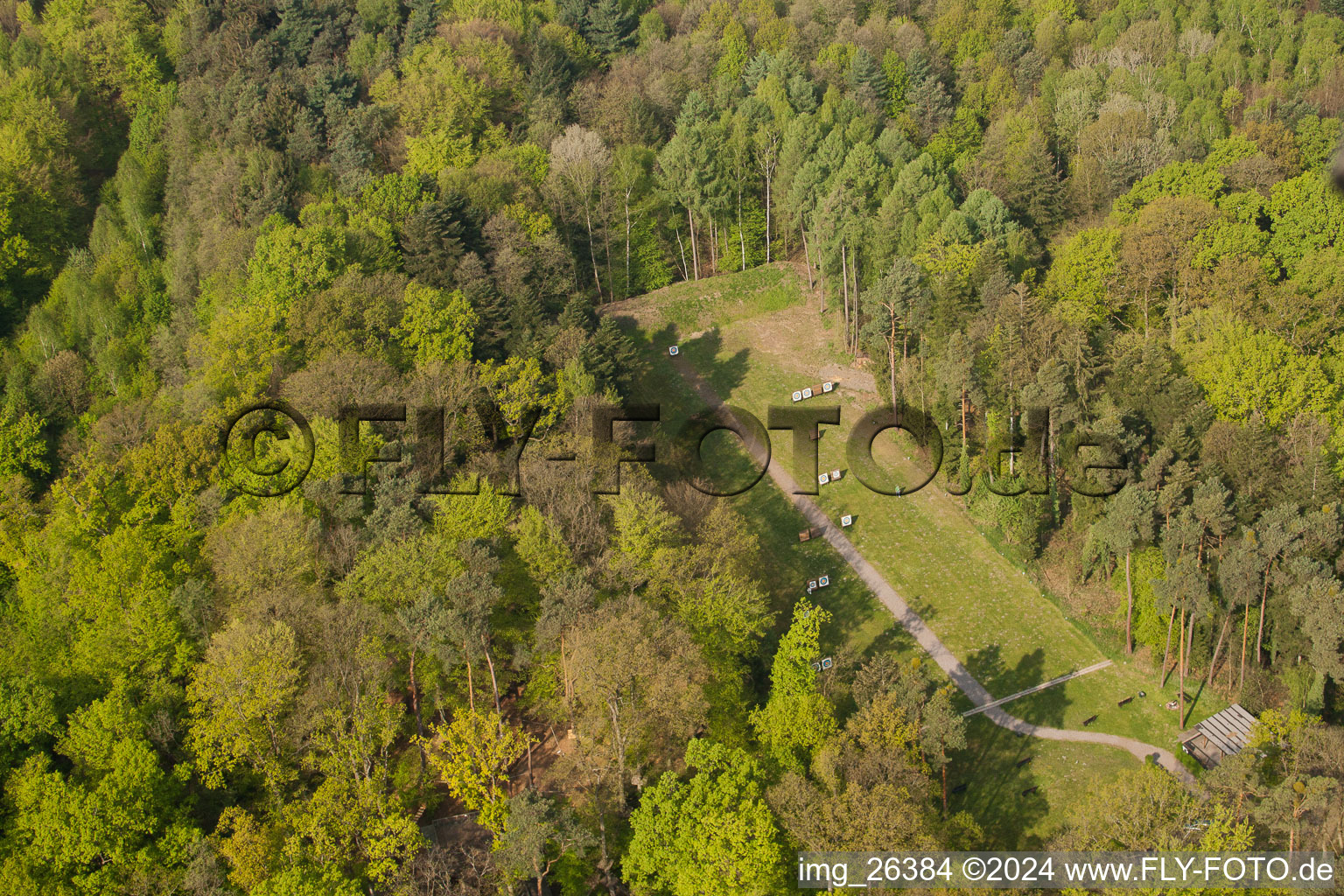 Badallee Archery Club in Kandel in the state Rhineland-Palatinate, Germany