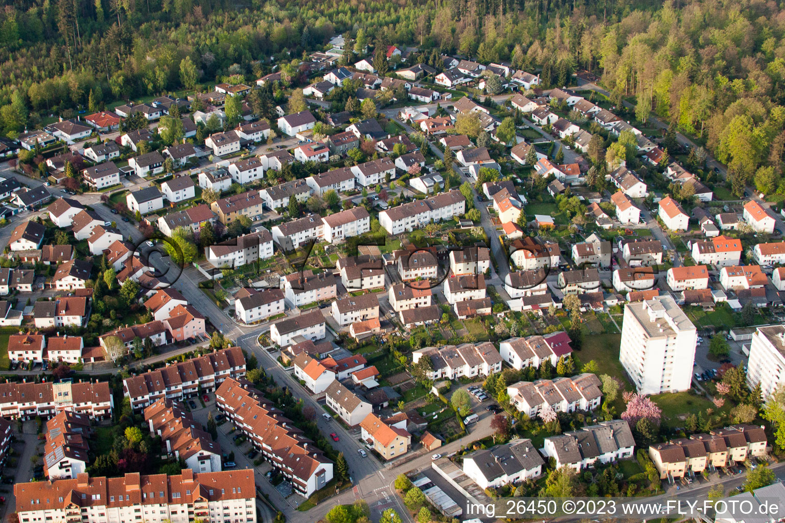 Kniebisweg in the district Reichenbach in Waldbronn in the state Baden-Wuerttemberg, Germany