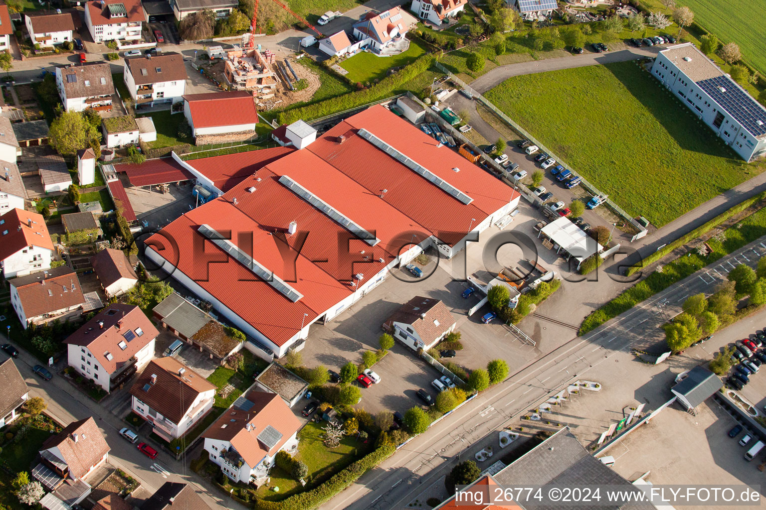 Schneider Roof + Timber Construction GmbH in the district Stupferich in Karlsruhe in the state Baden-Wuerttemberg, Germany