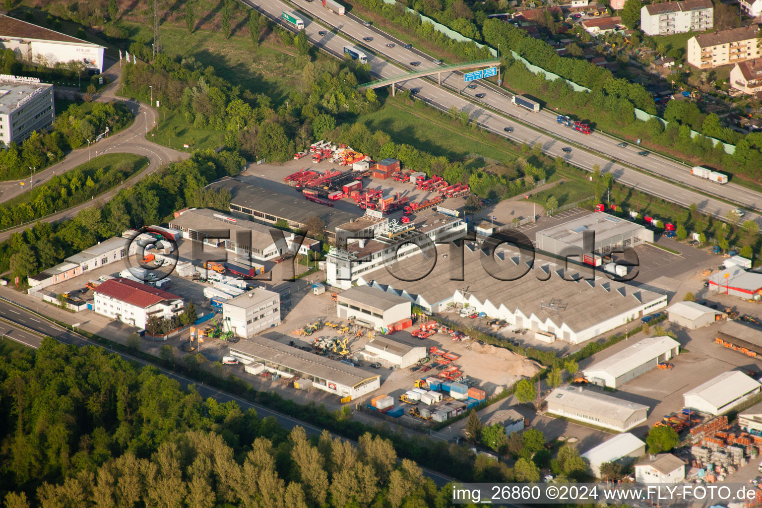 BNC Baden in Ettlingen in the state Baden-Wuerttemberg, Germany