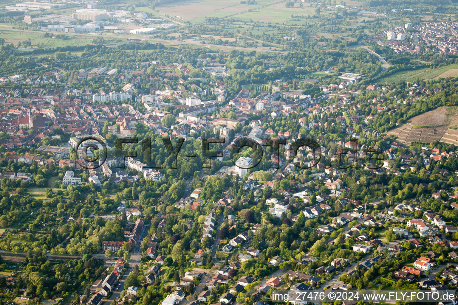 Geigersberg in the district Durlach in Karlsruhe in the state Baden-Wuerttemberg, Germany