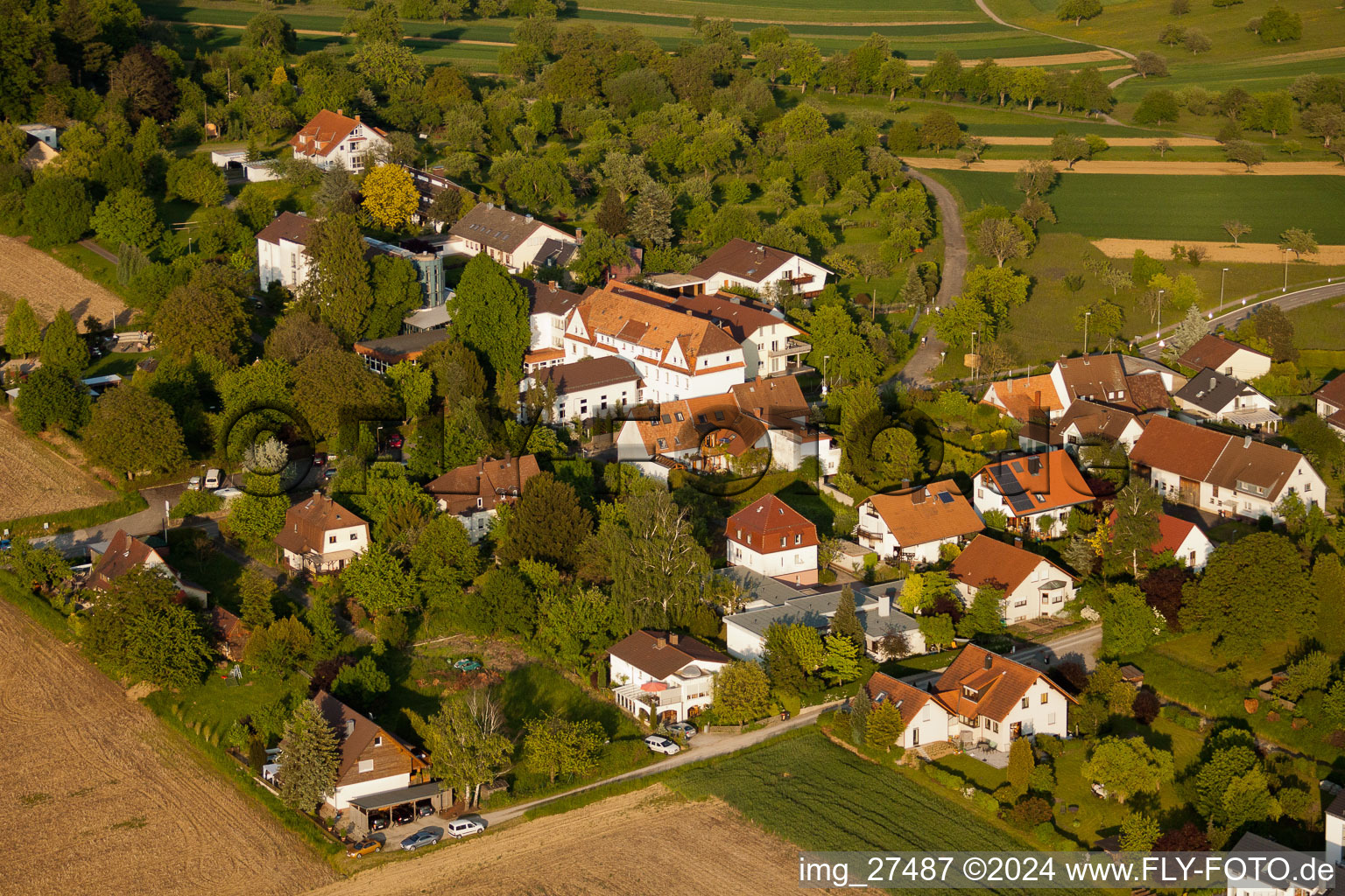 Thomashof in the district Durlach in Karlsruhe in the state Baden-Wuerttemberg, Germany