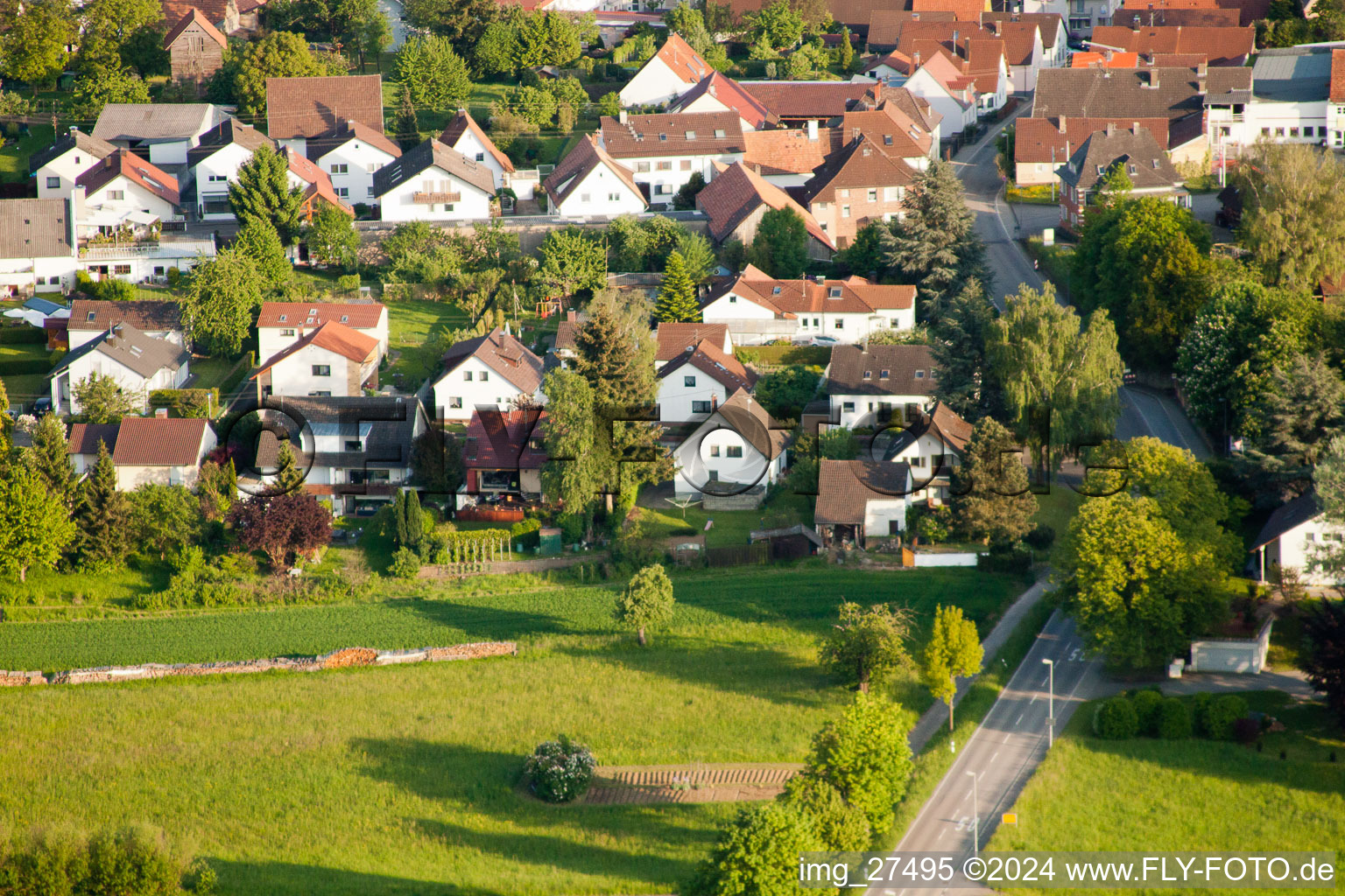 Gerberastrasse 4 in the district Stupferich in Karlsruhe in the state Baden-Wuerttemberg, Germany