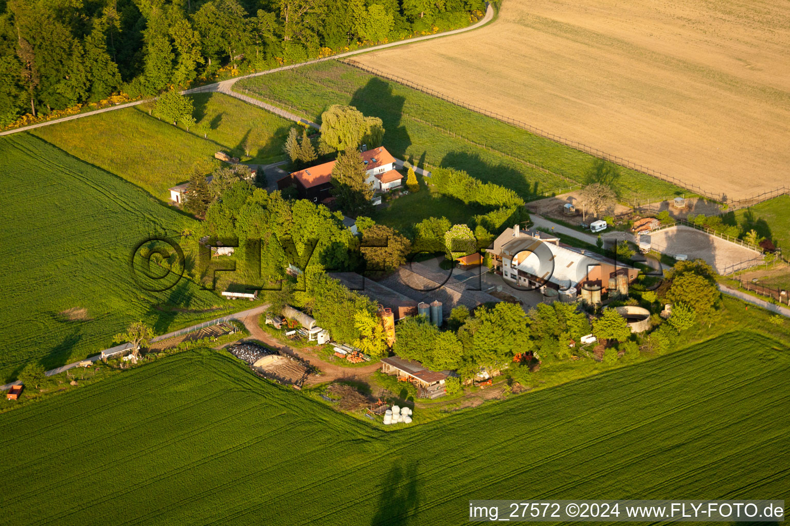 Adventure farm Im Steinig in the district Langensteinbach in Karlsbad in the state Baden-Wuerttemberg, Germany