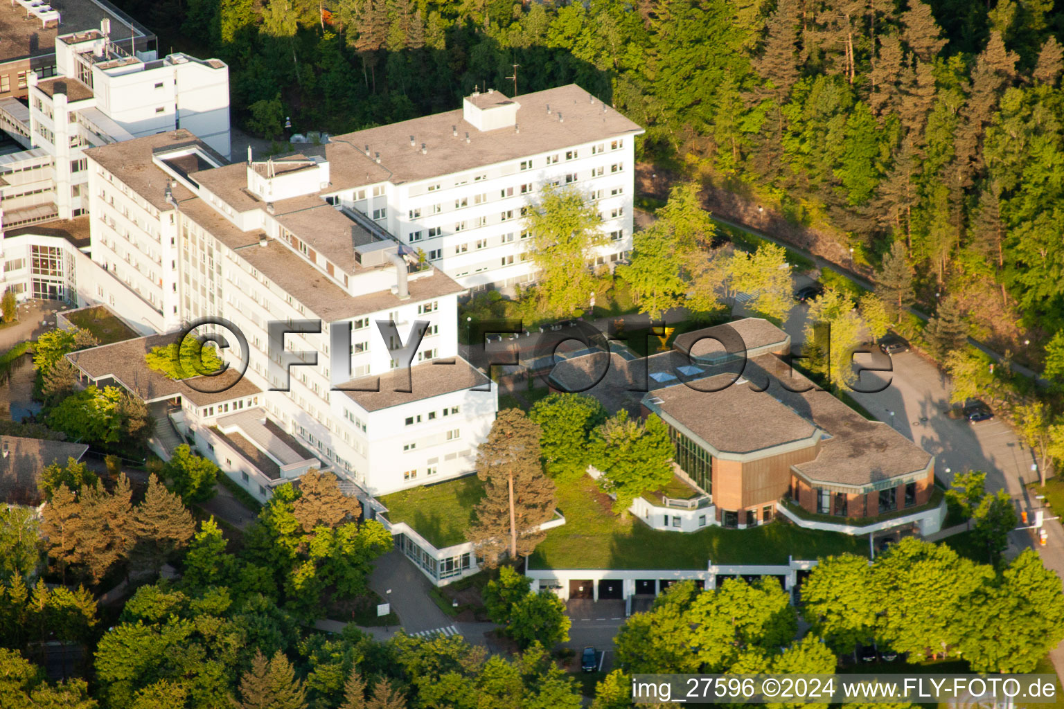 SRH Hospital in the district Langensteinbach in Karlsbad in the state Baden-Wuerttemberg, Germany