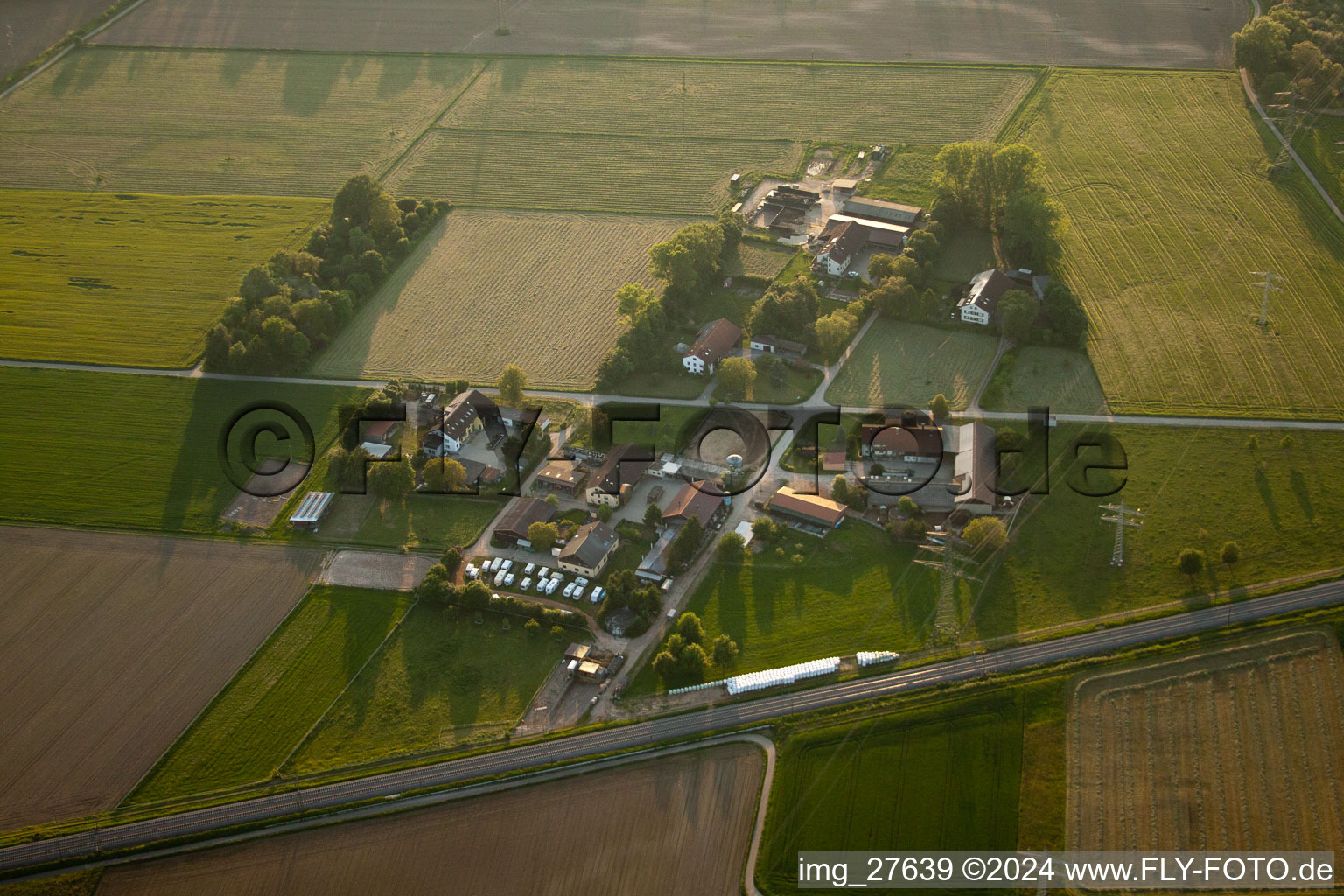 Rüppur, Schleinkofer Estate in the district Rüppurr in Karlsruhe in the state Baden-Wuerttemberg, Germany