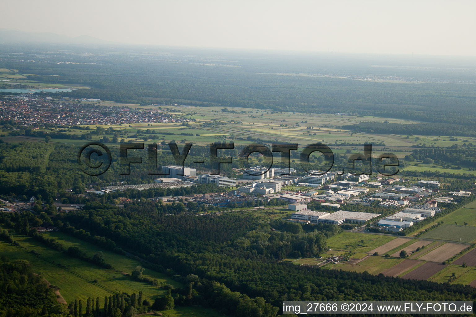 Business park in the district Rot in St. Leon-Rot in the state Baden-Wuerttemberg, Germany