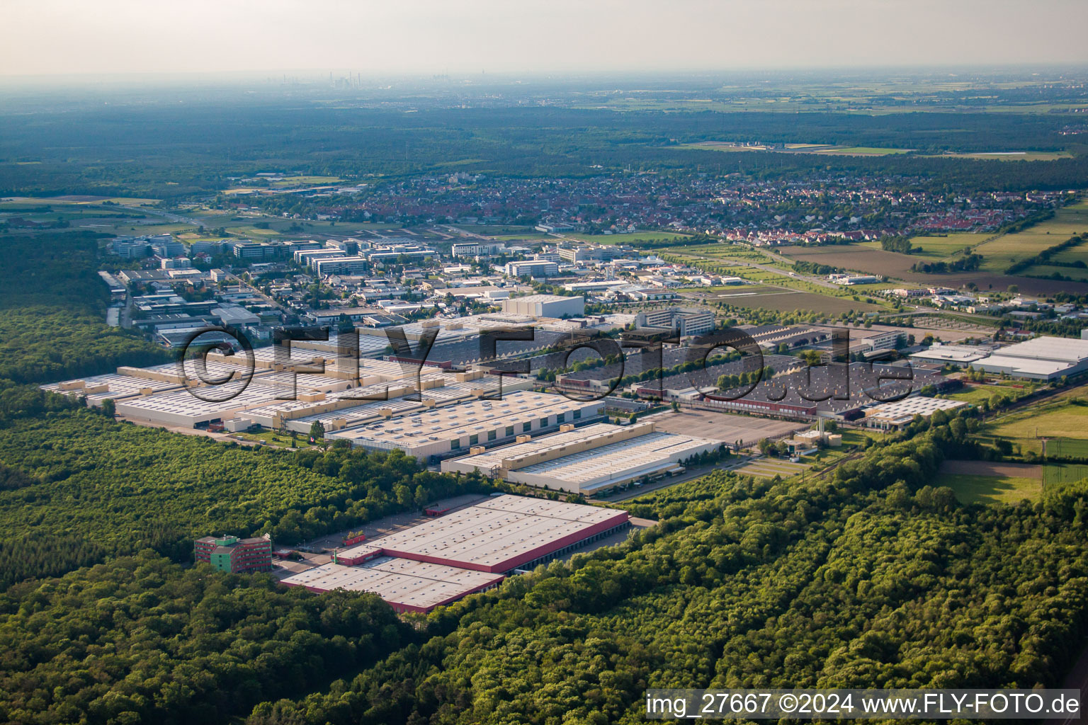 Heidelberg Printing Machines AG in the district Frauenweiler in Wiesloch in the state Baden-Wuerttemberg, Germany