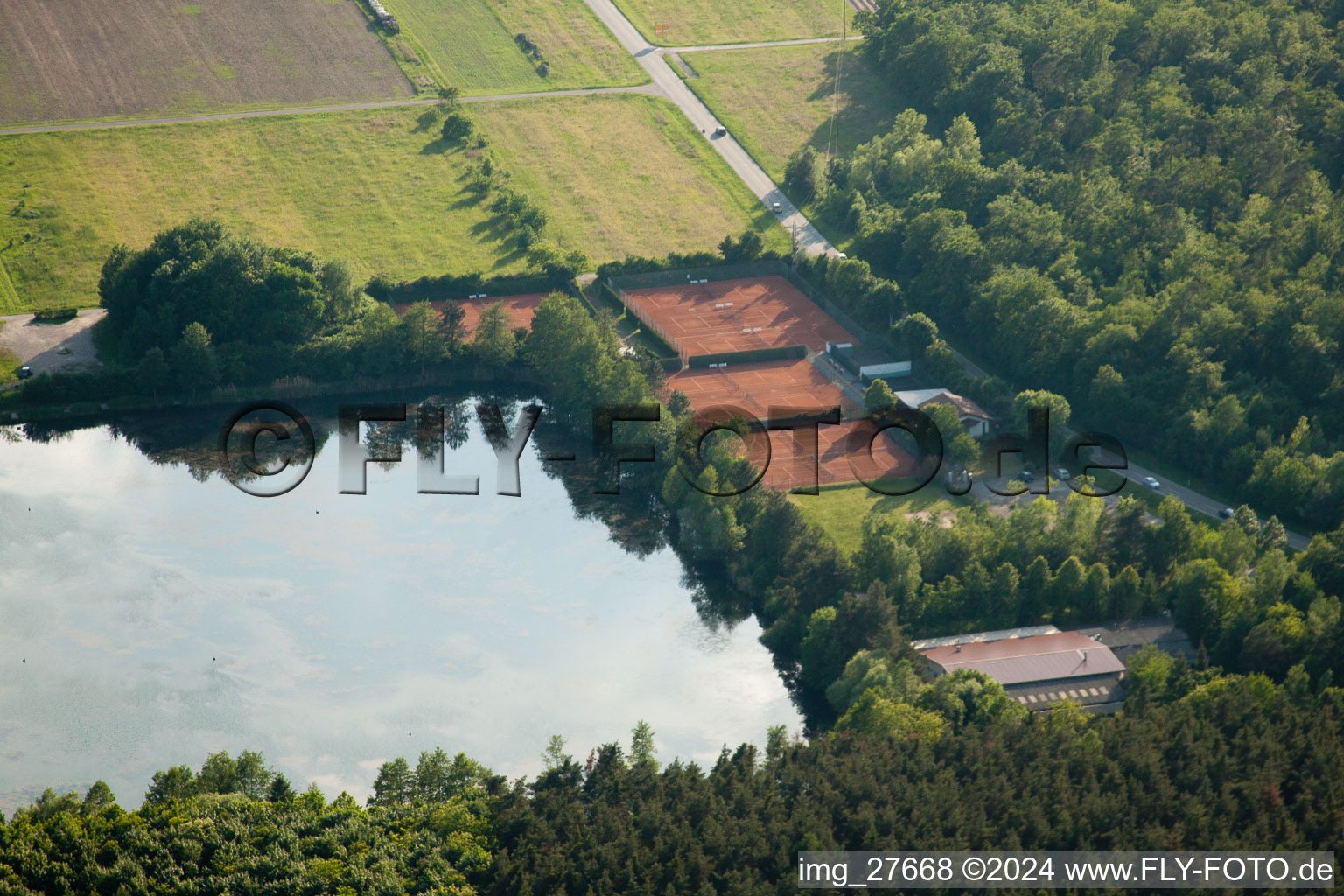 Tennis Club Rot eV in the district Rot in St. Leon-Rot in the state Baden-Wuerttemberg, Germany