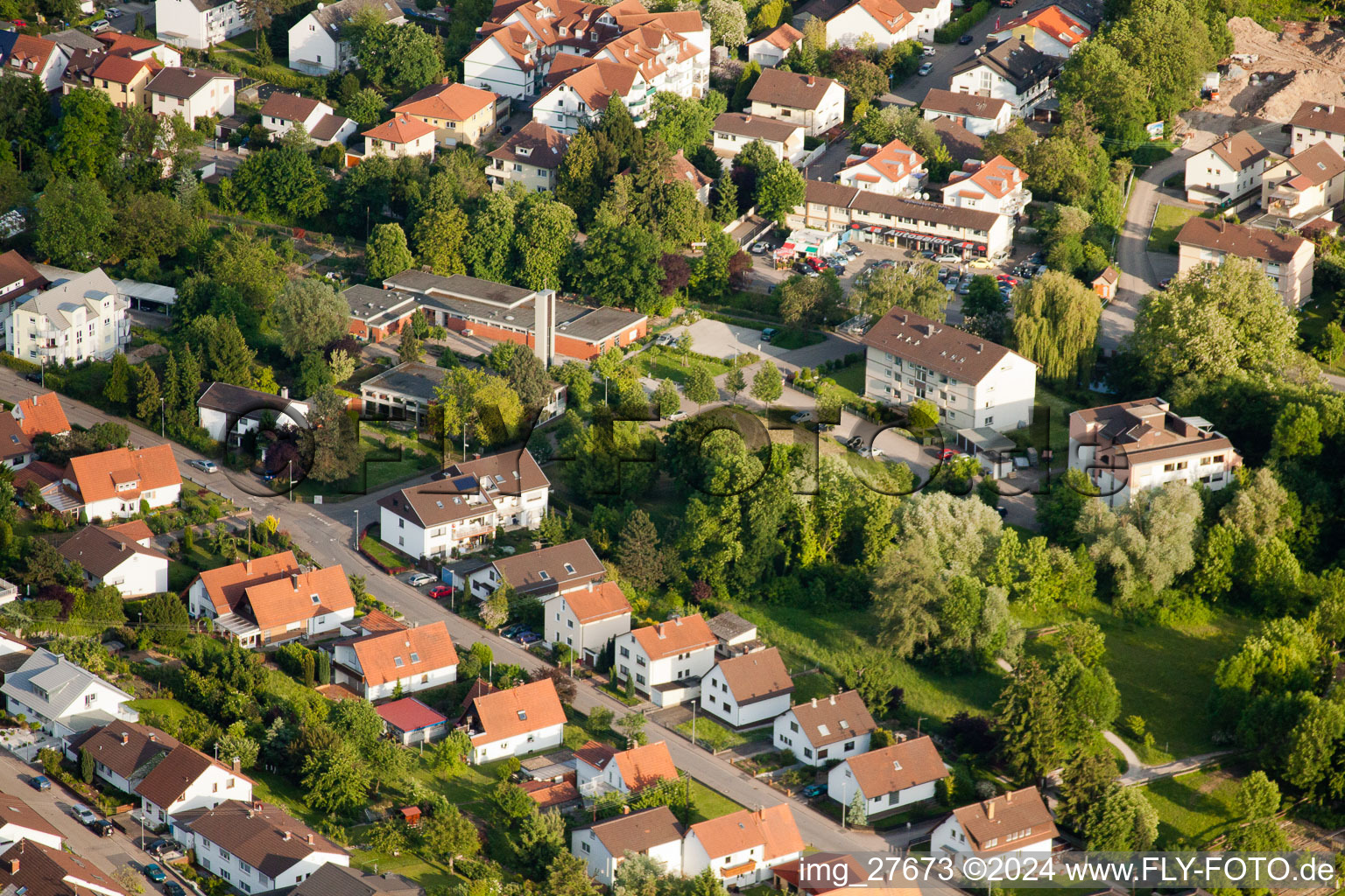 Christ Church in Wiesloch in the state Baden-Wuerttemberg, Germany