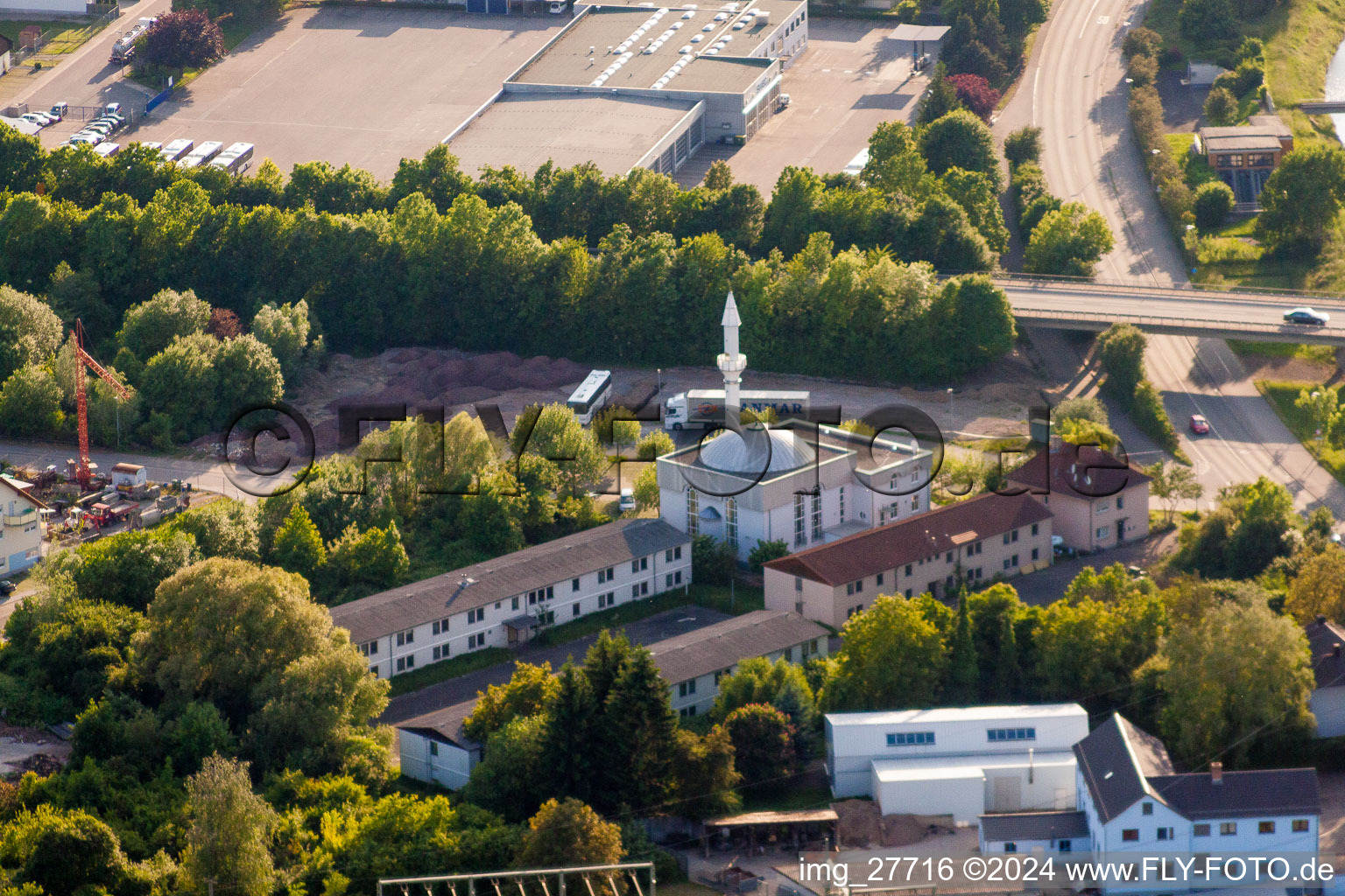 DITIB Turkish Islamic Community Wiesloch eV in Wiesloch in the state Baden-Wuerttemberg, Germany