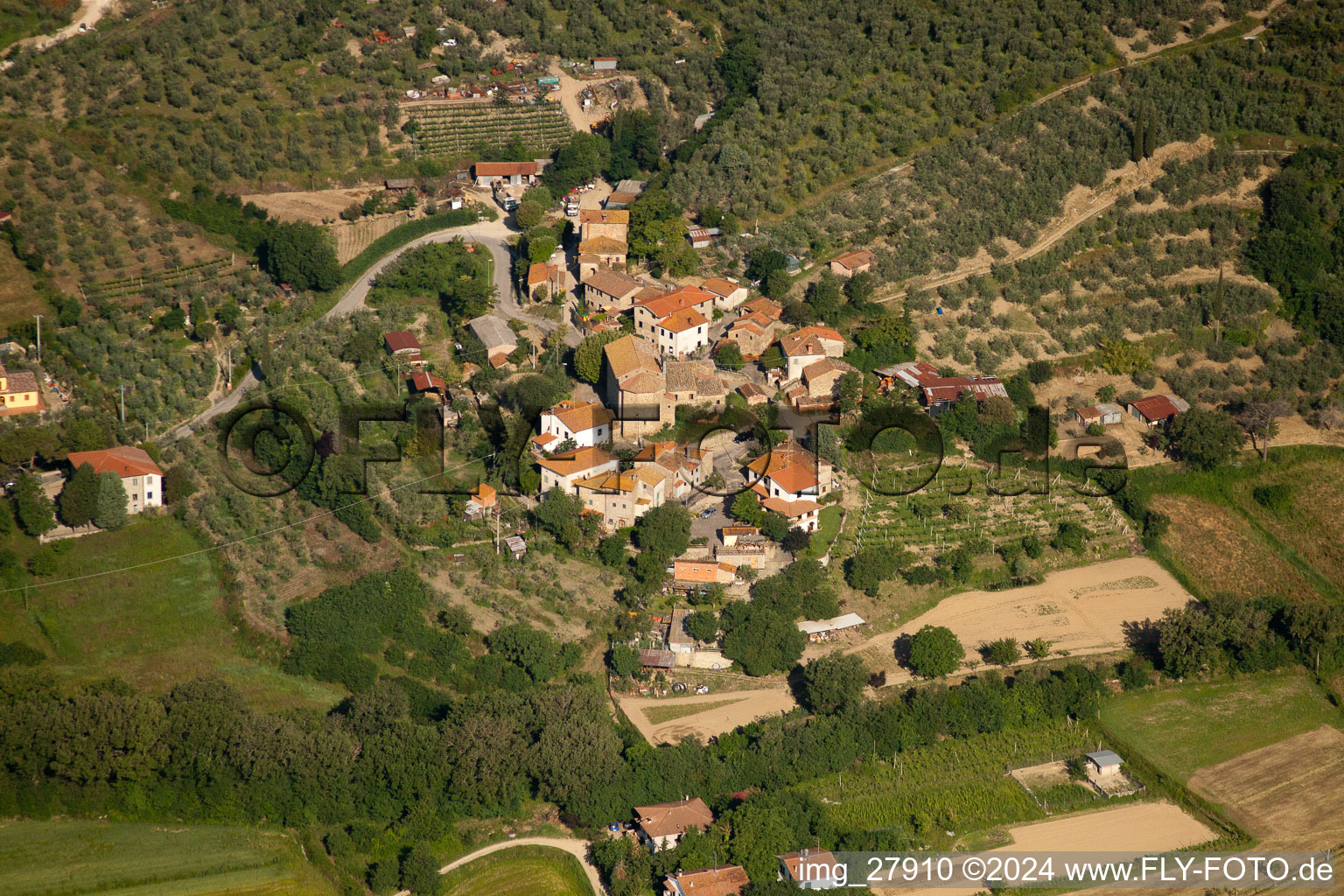 Santa Cristina in the state Tuscany, Italy