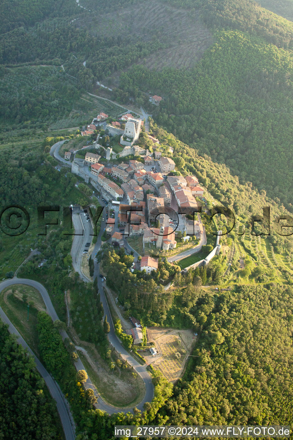 Civitella in Val di Chiana in the state Arezzo, Italy