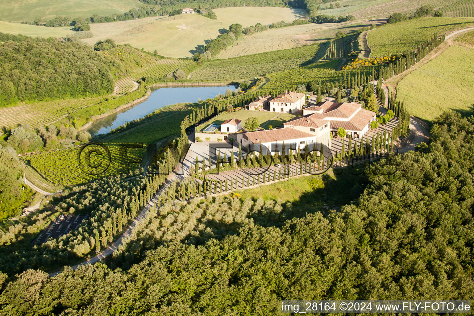 Torrenieri in the state Tuscany, Italy