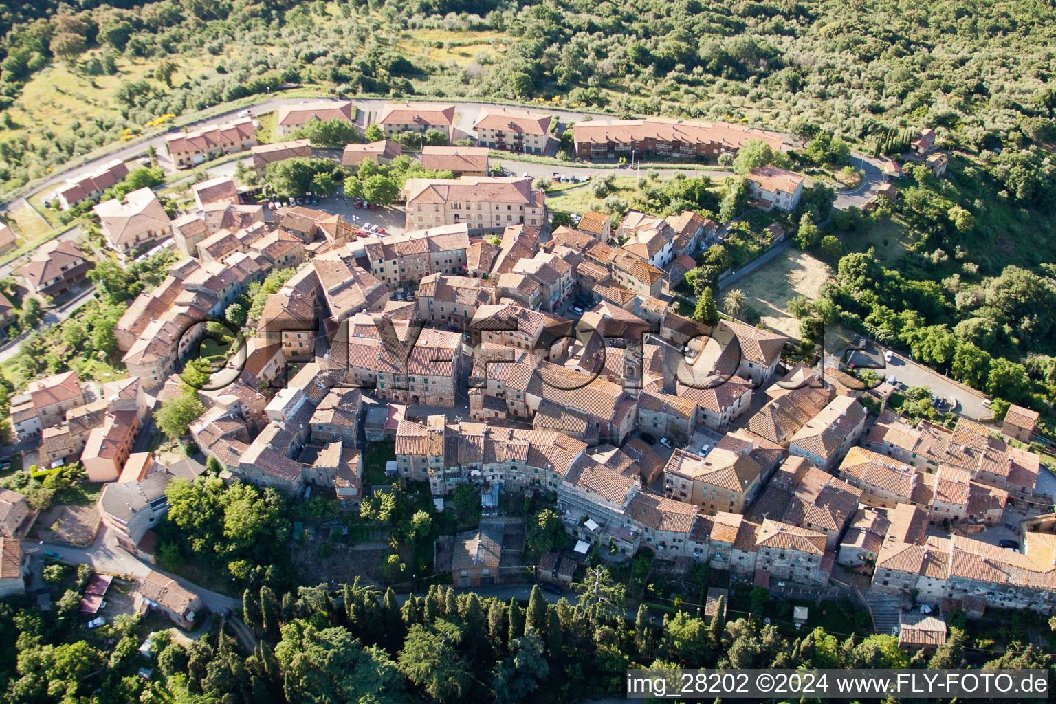 Civitella Paganico in the state Tuscany, Italy