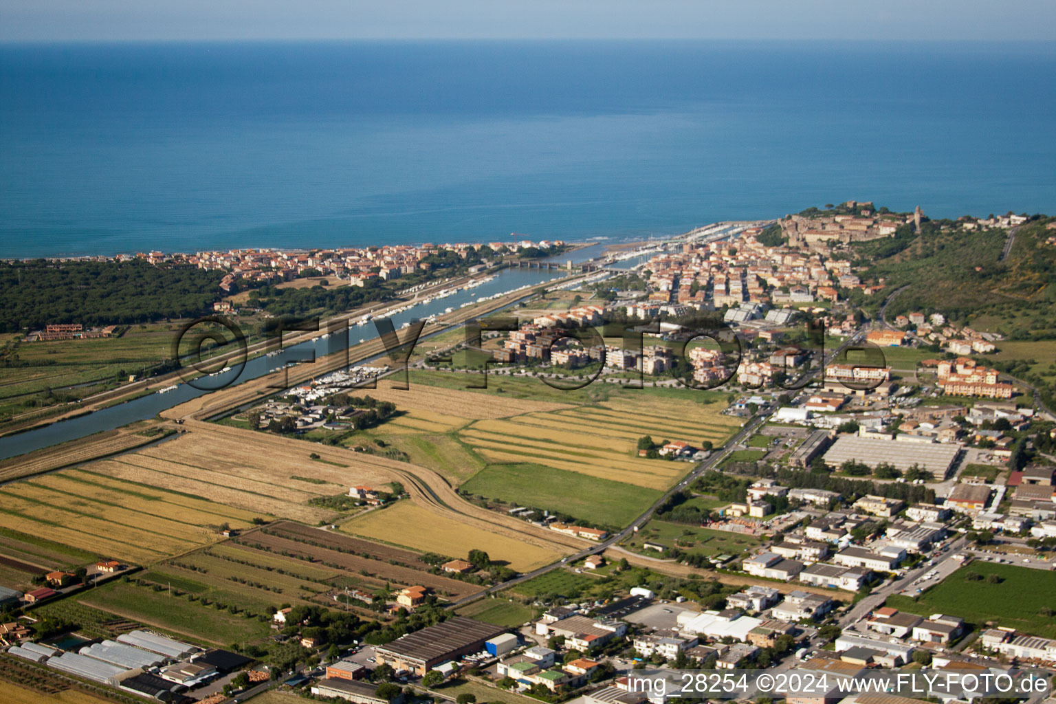 Castiglione della Pescaia in the state Tuscany, Italy