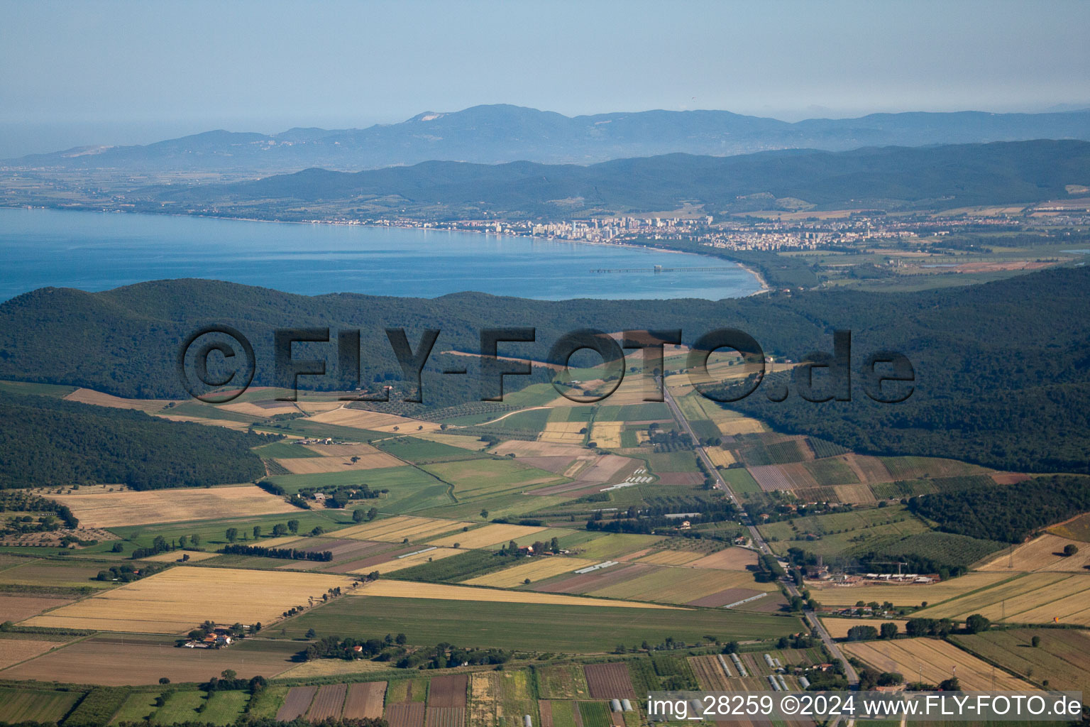 Pian d'Alma in the state Tuscany, Italy