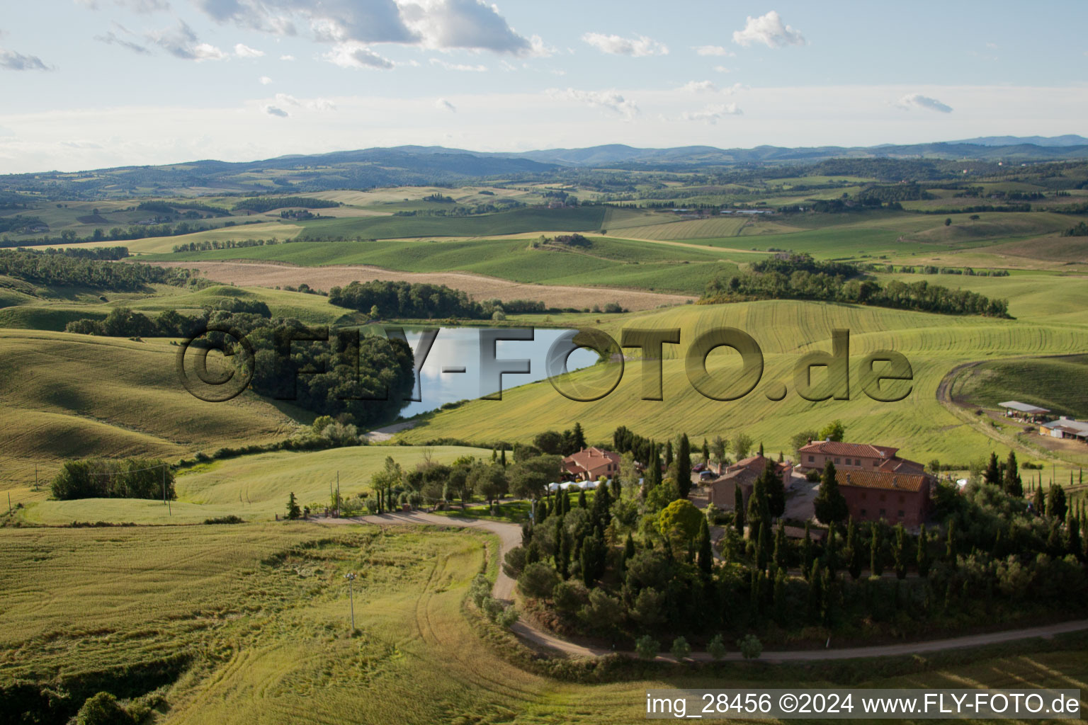 Monteaperti in the state Tuscany, Italy