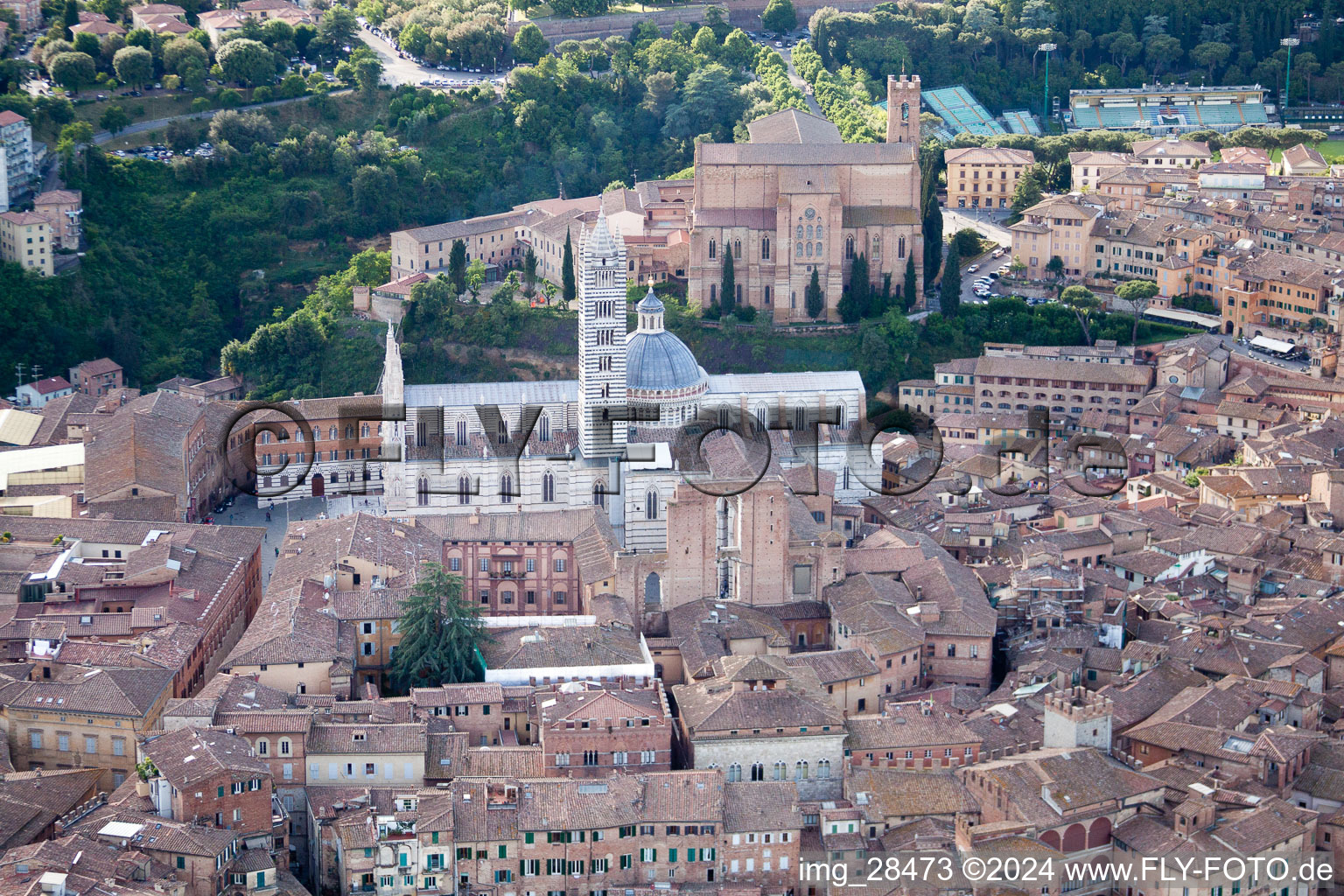 Siena in the state Siena, Italy