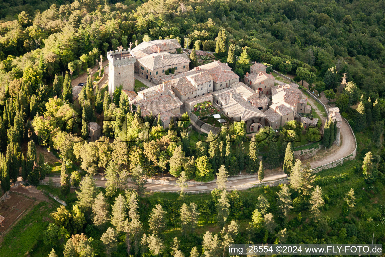 Palazzuolo in the state Tuscany, Italy