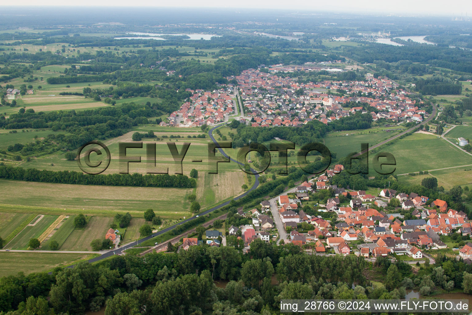 From the south in Mothern in the state Bas-Rhin, France