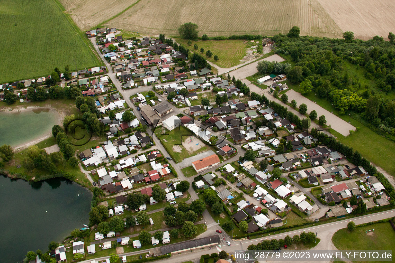 Camping Les Peupliers in Beinheim in the state Bas-Rhin, France
