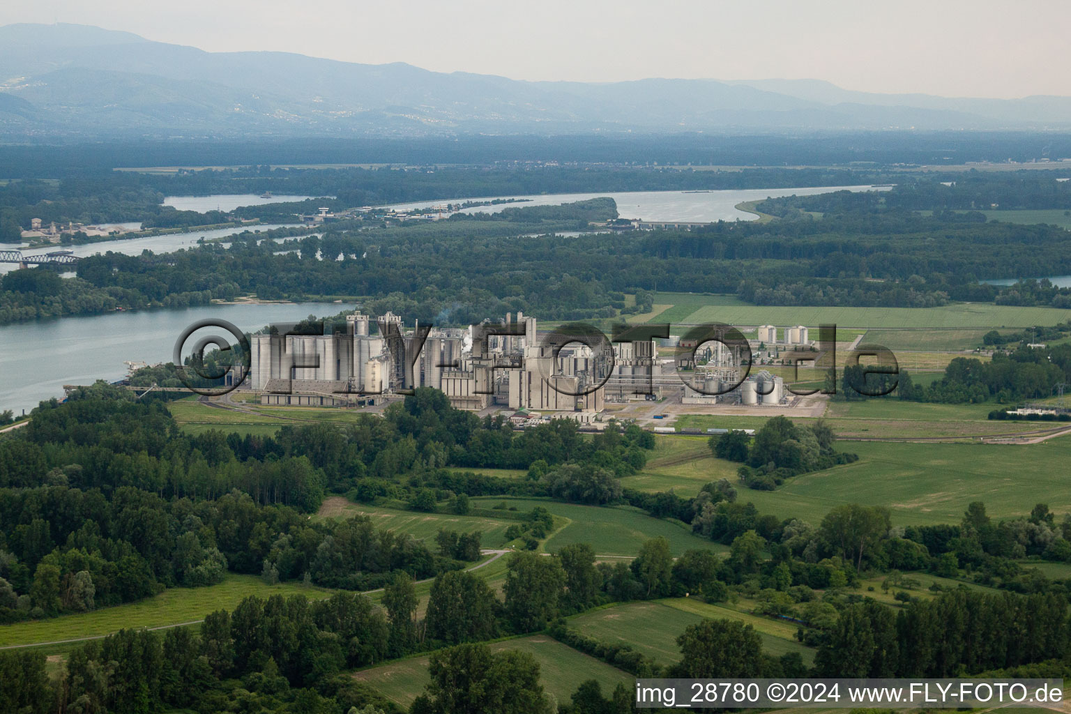 Dow Chemical in Beinheim in the state Bas-Rhin, France