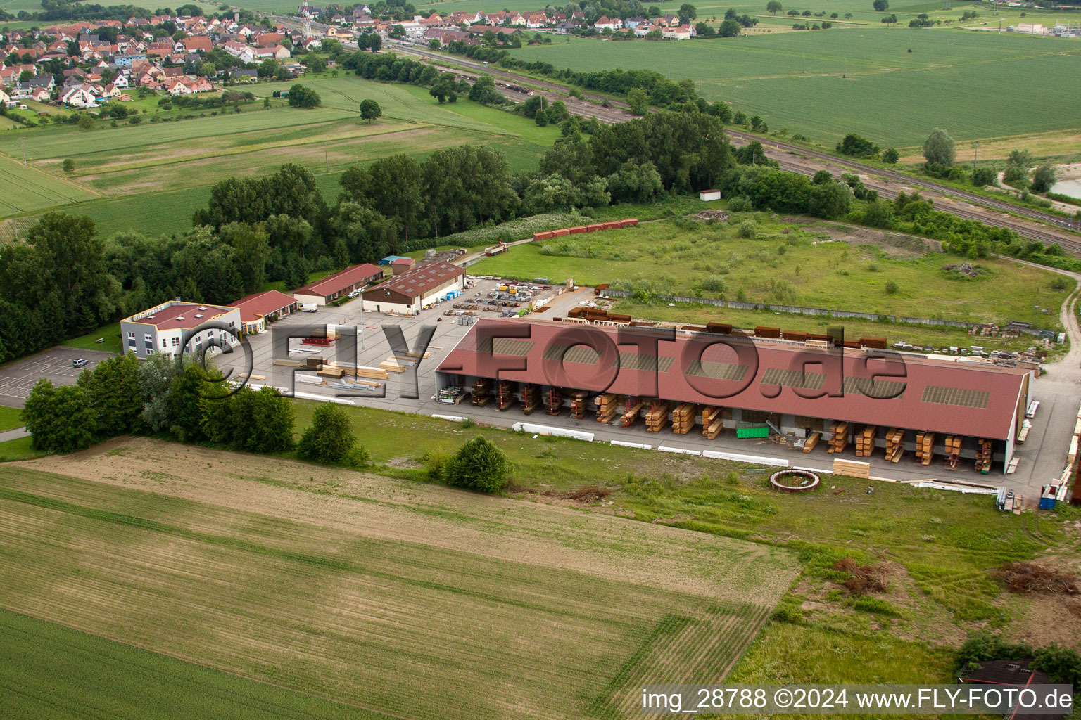 System Wolf in Roppenheim in the state Bas-Rhin, France