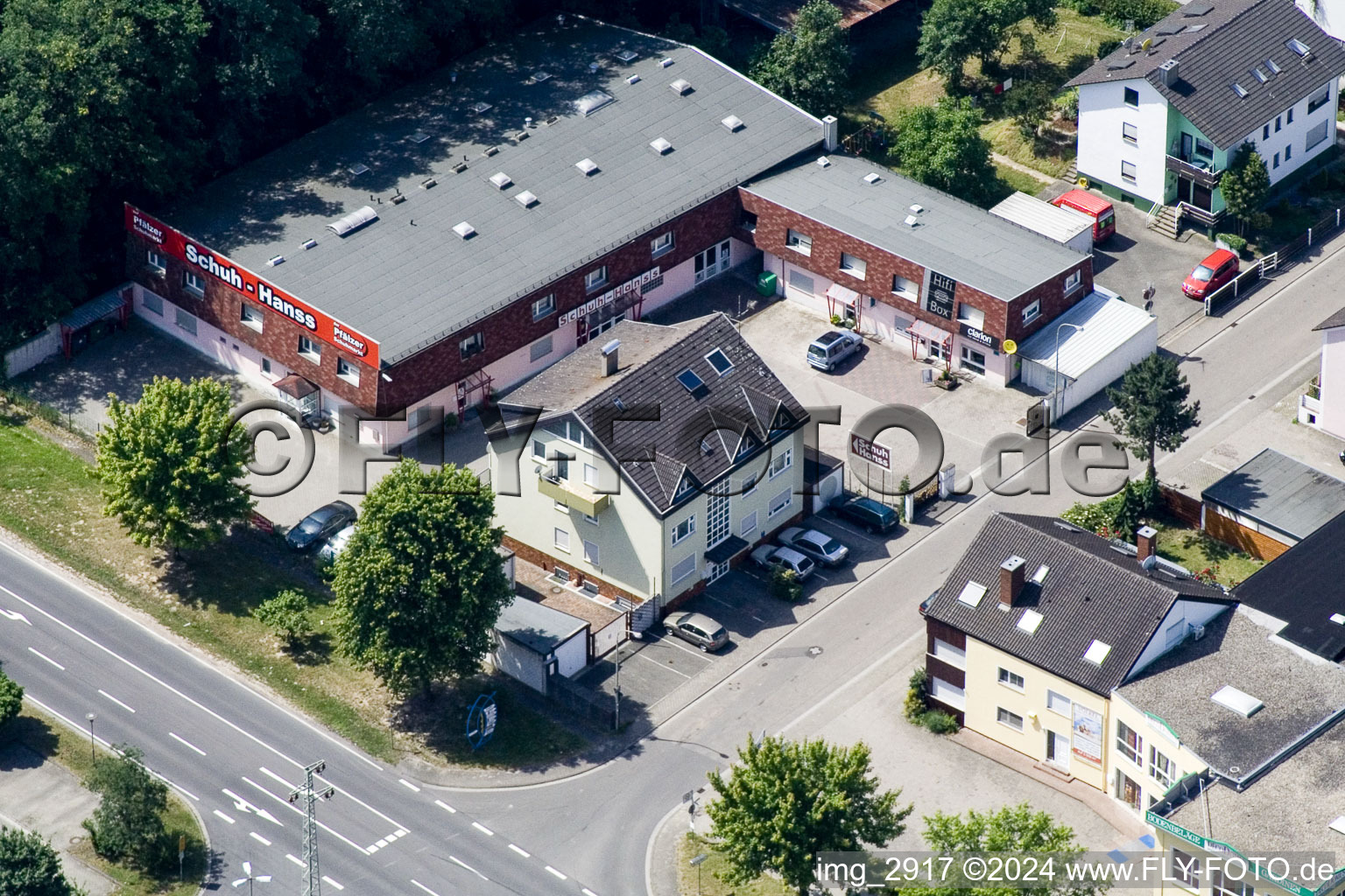 Lauterburgerstr in Kandel in the state Rhineland-Palatinate, Germany