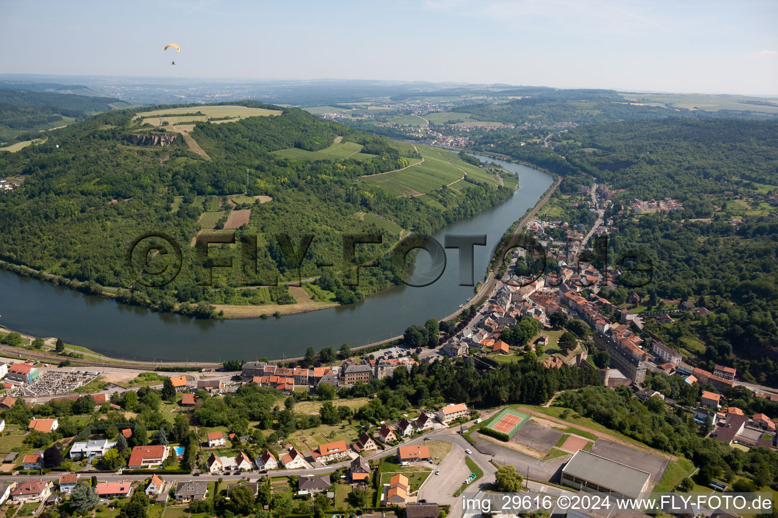 Sierck-les-Bains in the state Moselle, France