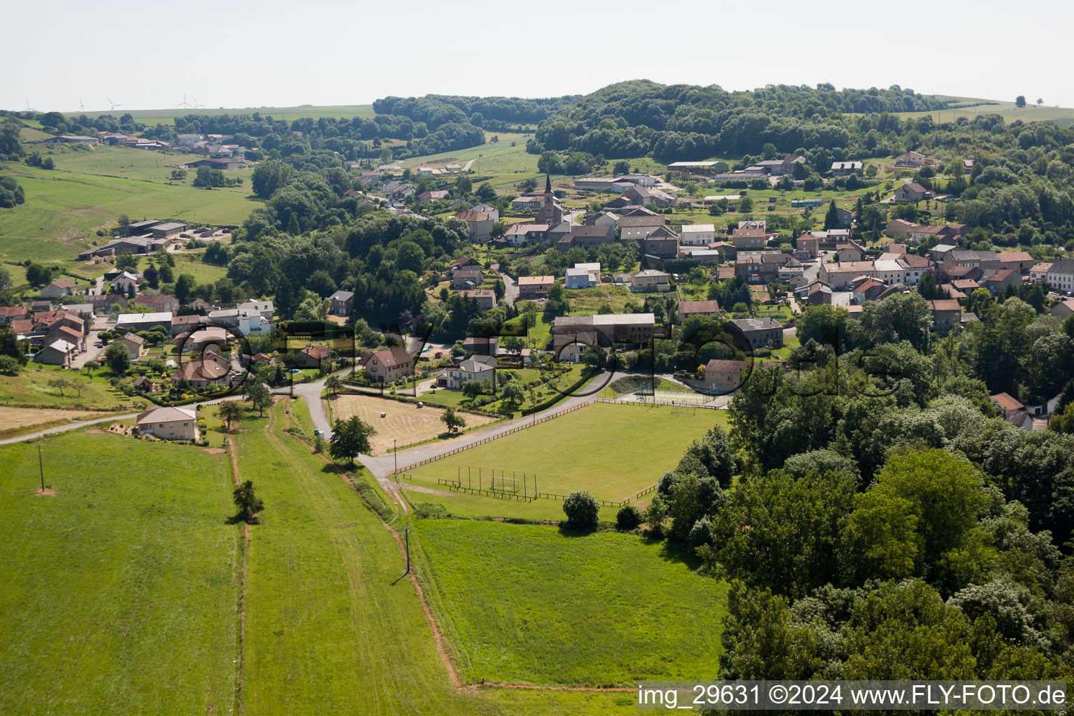 Manderen in the state Moselle, France