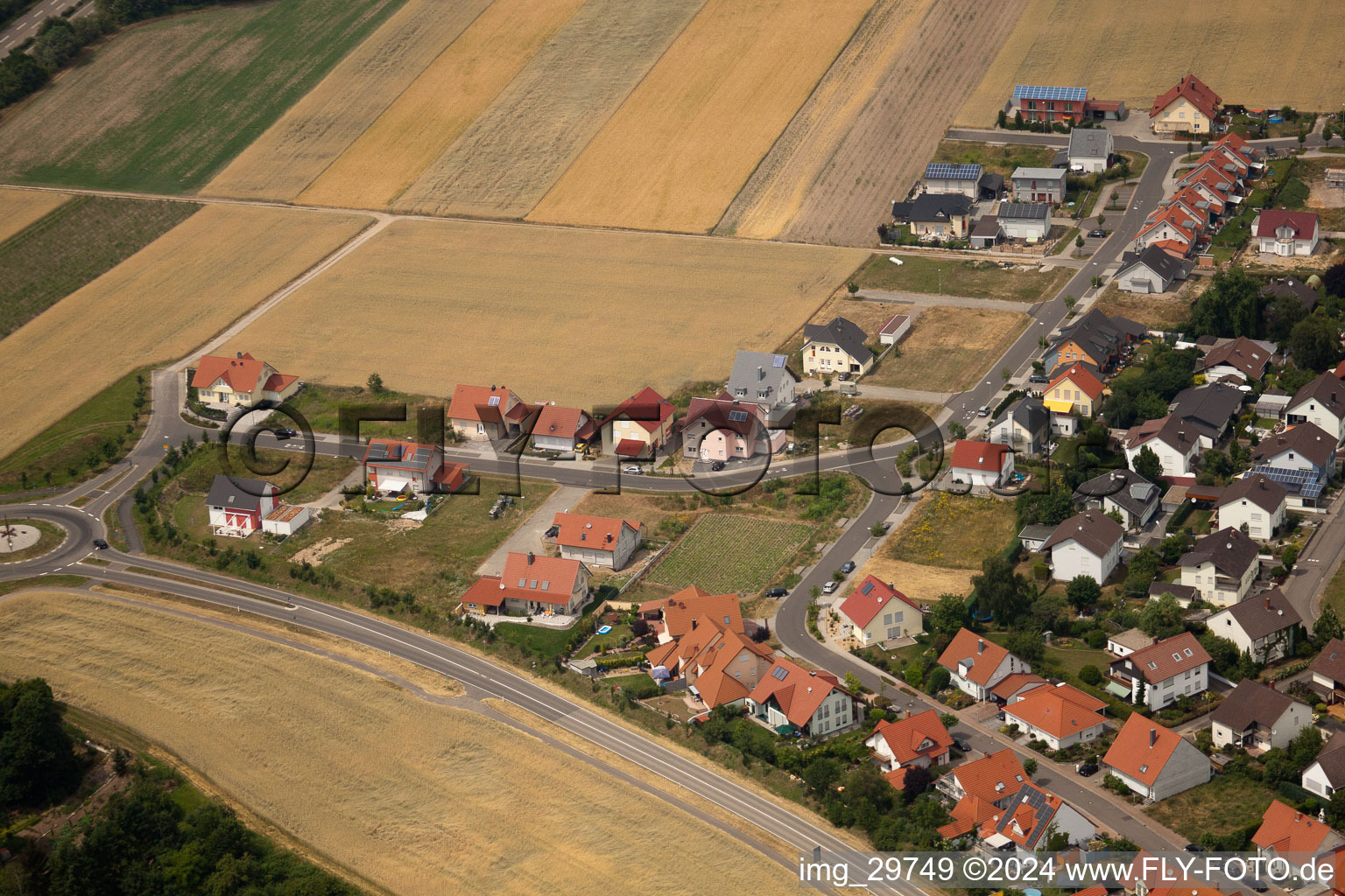 In Altfeld in Neupotz in the state Rhineland-Palatinate, Germany