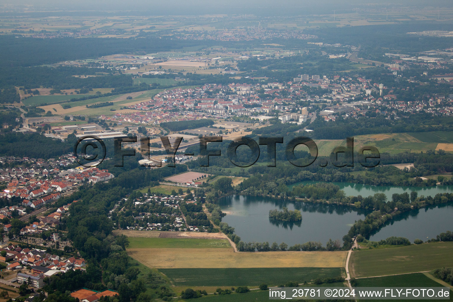 District Sondernheim in Germersheim in the state Rhineland-Palatinate, Germany