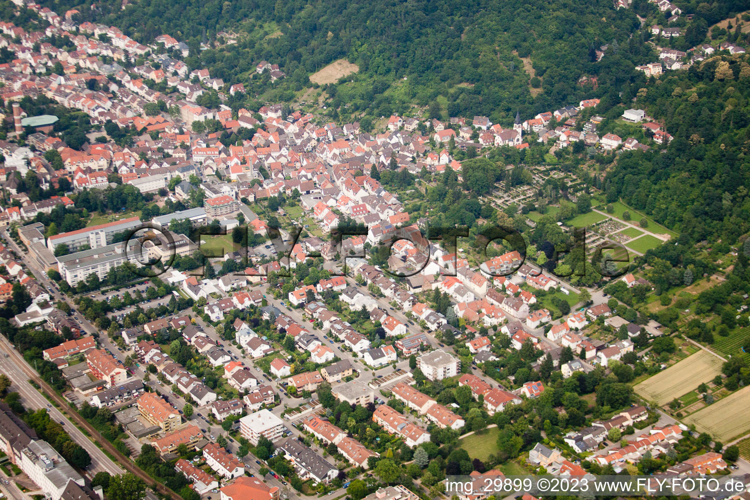 Cool ground in the district Rohrbach in Heidelberg in the state Baden-Wuerttemberg, Germany