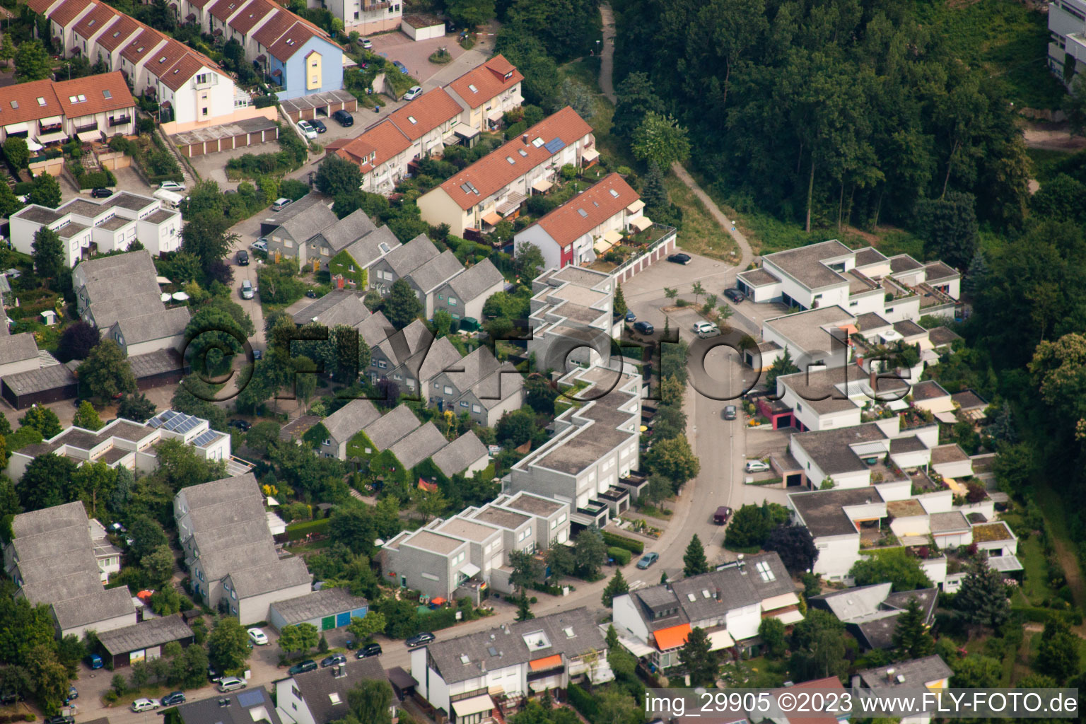 HD-Emmertsgrund, Botheplatz in the district Emmertsgrund in Heidelberg in the state Baden-Wuerttemberg, Germany