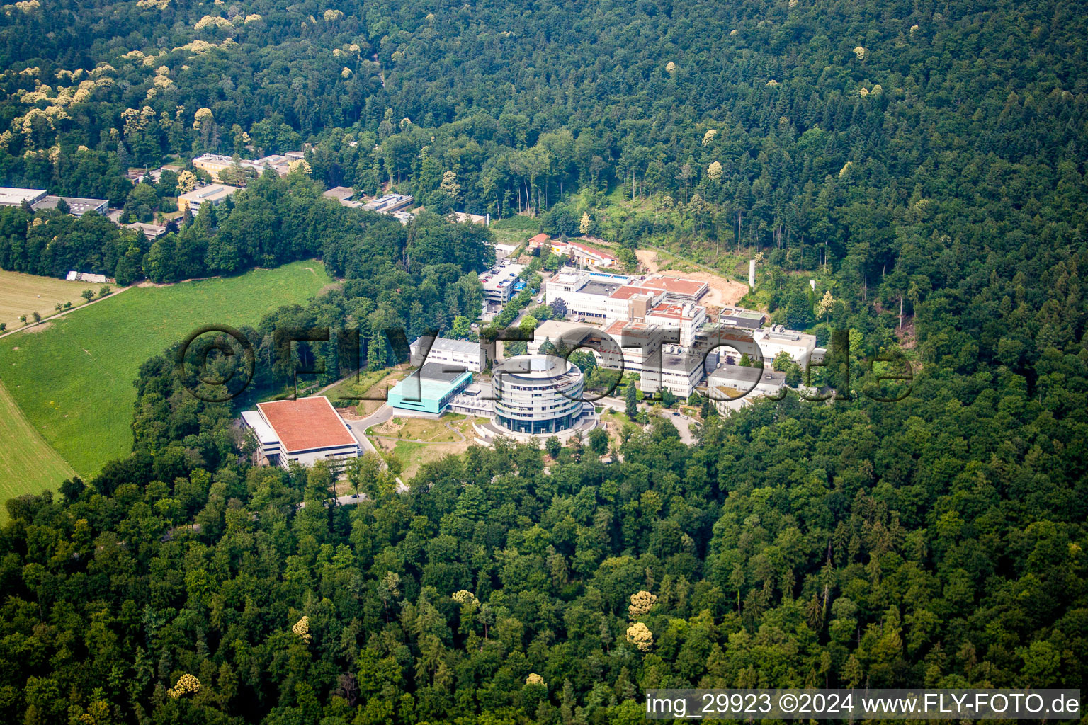 Research building and office complex of EMBL Heidelberg in the district Rohrbach-Bierhelderhof in Heidelberg in the state Baden-Wurttemberg, Germany