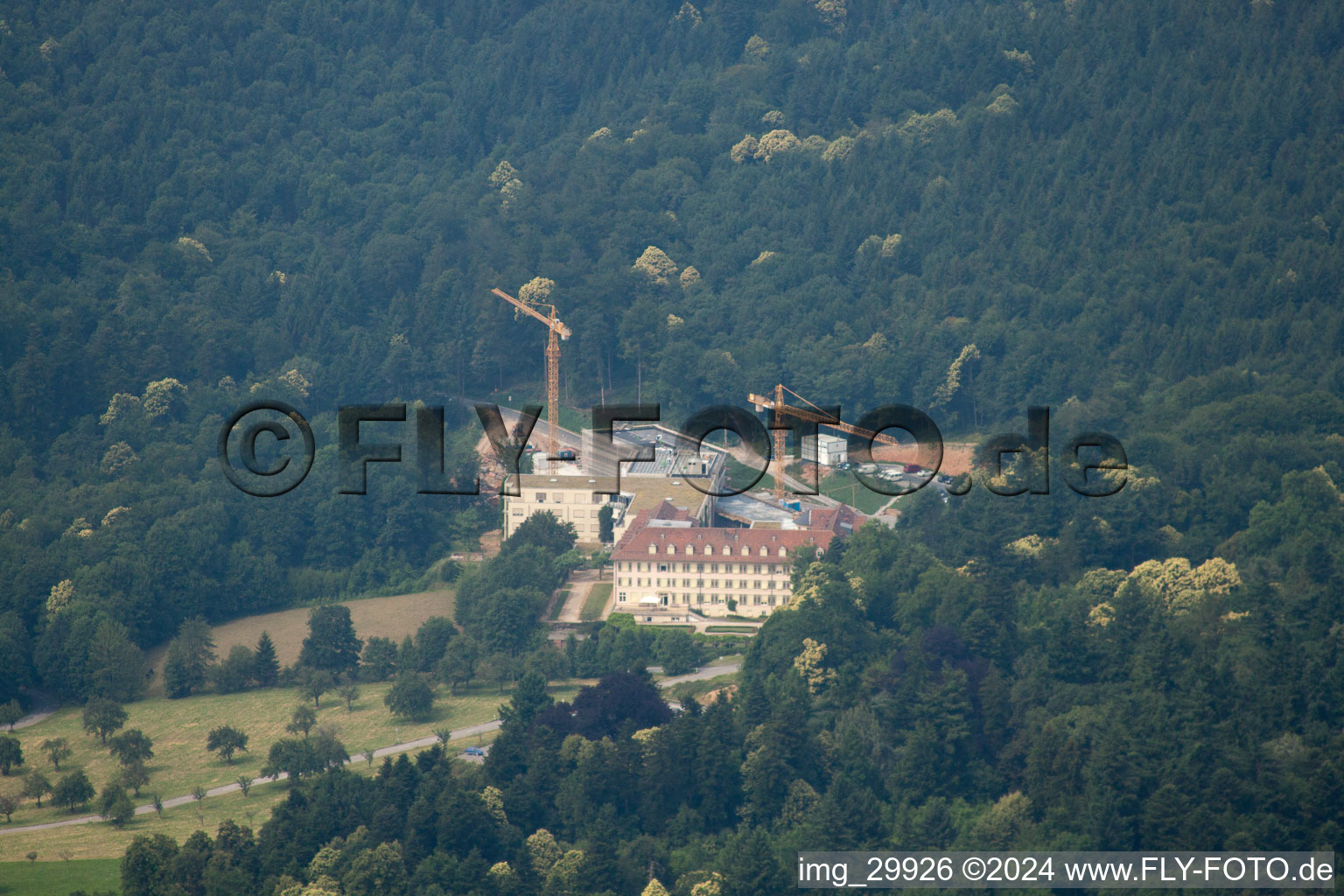 Speyerer Hof, Schmieder Clinics in the district Königstuhl in Heidelberg in the state Baden-Wuerttemberg, Germany