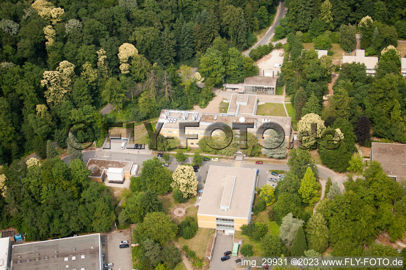 Max Planck Institute for Nuclear Physics in the district Rohrbach in Heidelberg in the state Baden-Wuerttemberg, Germany