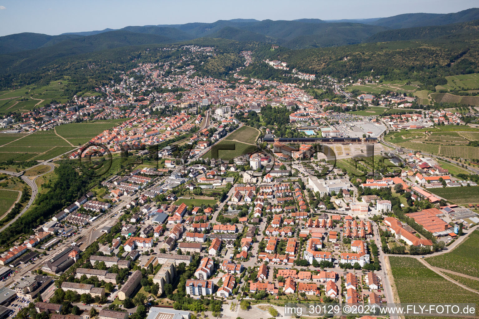 Triftweg in the district Pfeffingen in Bad Dürkheim in the state Rhineland-Palatinate, Germany