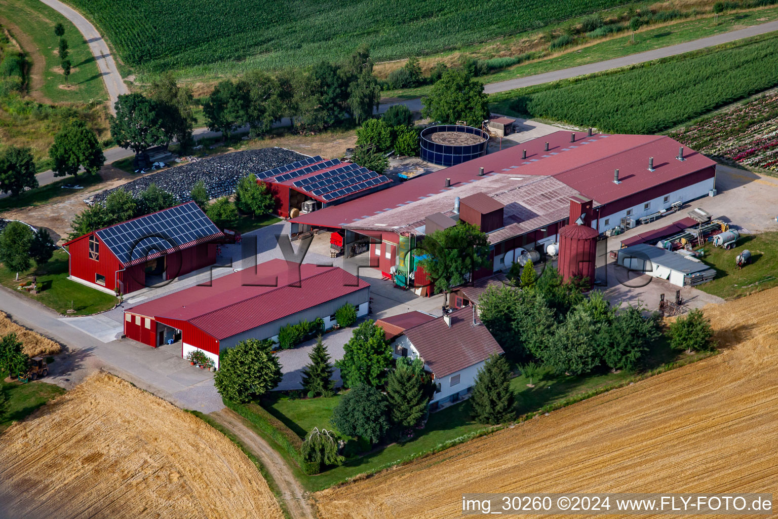 Hansjörg Körkel & Cornelia Will-Körkel Kirschhof in the district Bodersweier in Kehl in the state Baden-Wuerttemberg, Germany