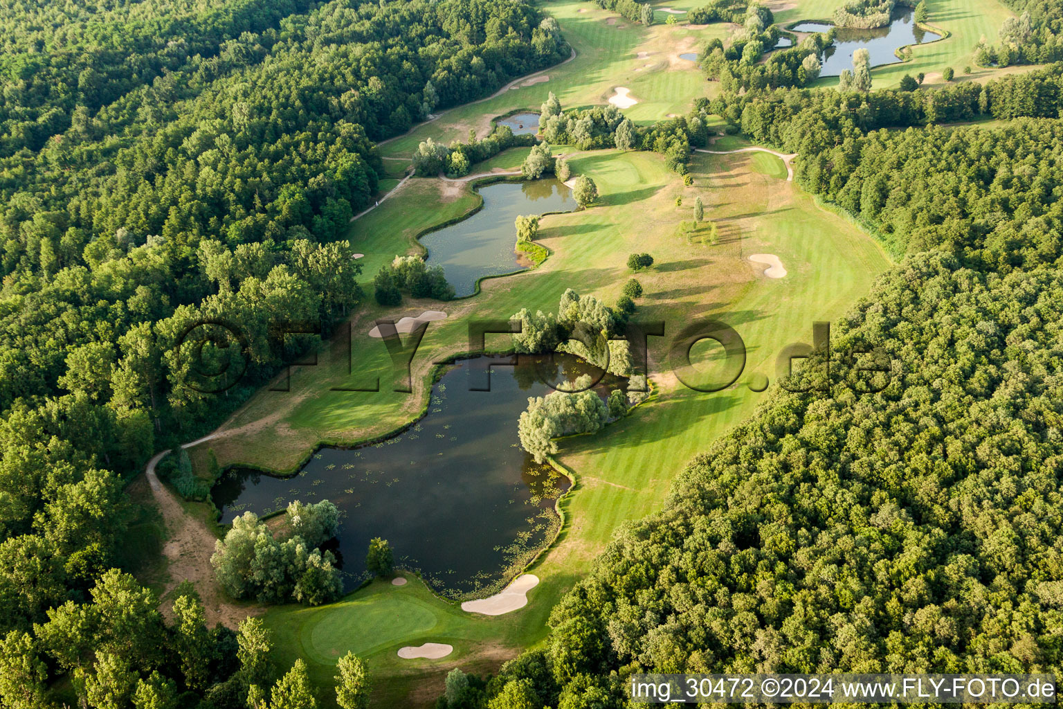 Grounds of the Golf course at Golfclub Soufflenheim Baden-Baden in Soufflenheim in Grand Est, France