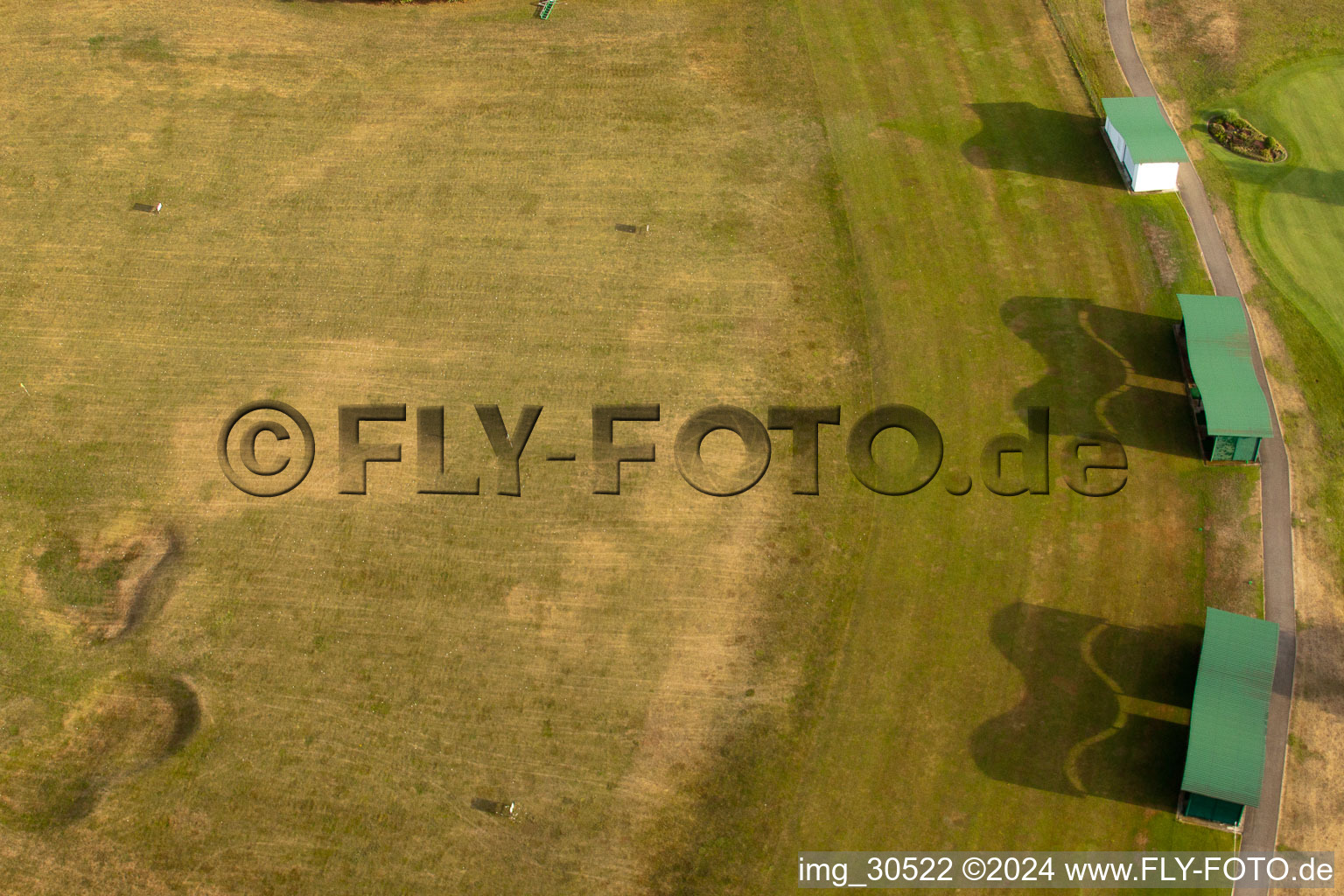 Aerial photograpy of Golf Club Soufflenheim Baden-Baden in Soufflenheim in the state Bas-Rhin, France